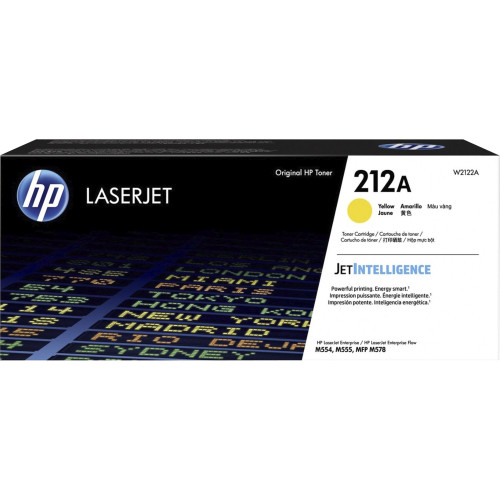 HP W2122A 212A Yellow Original LaserJet Toner Cartridge