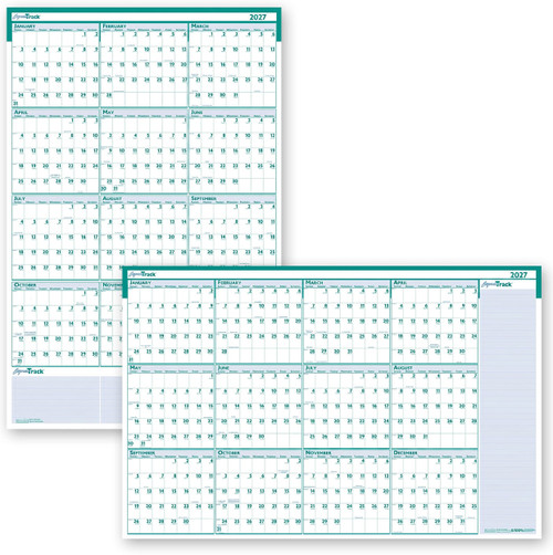 2027-express-track-392-hod392-erasable-wall-calendar-24-x-37