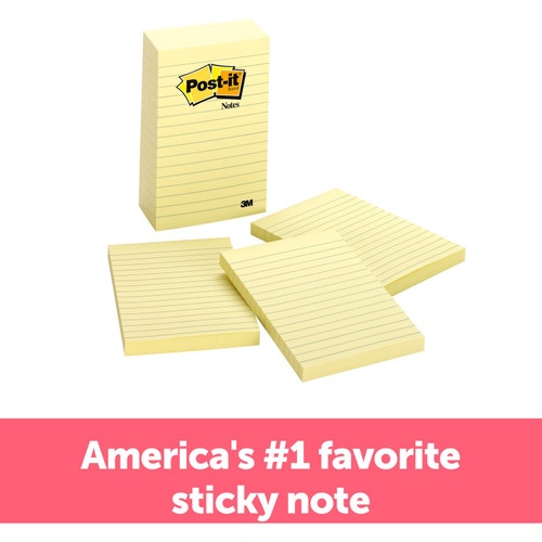 Post-it 660-5PK Lined Notes