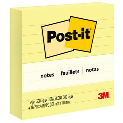 Post-it 675-YL Lined Notes