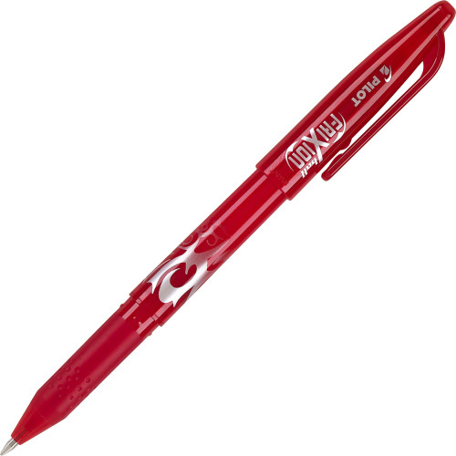 Pilot 31552 FriXion Ball Erasable Pen, Red Gel Ink, 0.7mm Fine Point