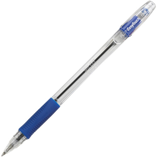 Pilot EasyTouch 32002 Blue Ink Ball Point Pen, 0.7mm Fine