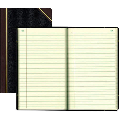 Rediform 57151 Texhide Cover Record Books with Margin