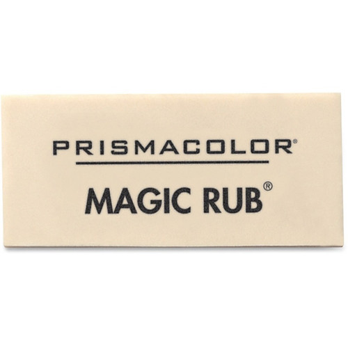 Prismacolor Magic Rub Eraser 73201, 2-1/4 x 1 x 3/8"