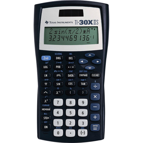 Texas Instruments TI-30XIIS TI30XIIS Dual Power Scientific Calculator