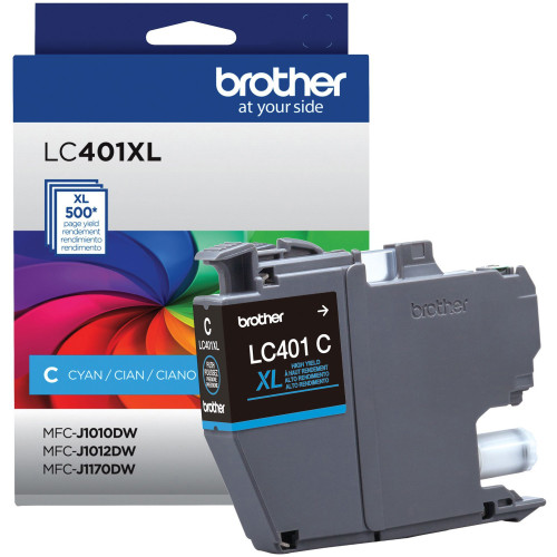 Brother LC401XLCS LC401XLC Cyan Ink Cartridge