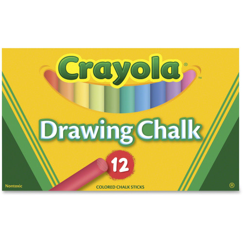 Crayola 510403 Colored Drawing Chalk Sticks