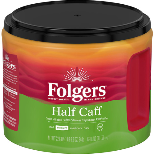 Folgers 30444 1/2 Caff Coffee