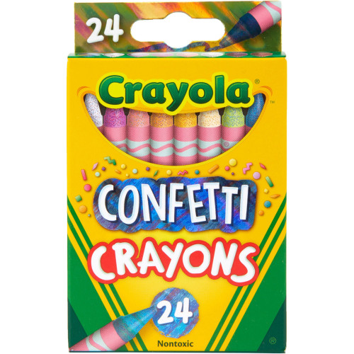 Crayola 523407 Confetti Crayons