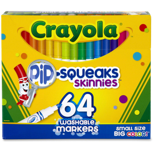 Crayola 588764 Pip-Squeaks Washable Markers