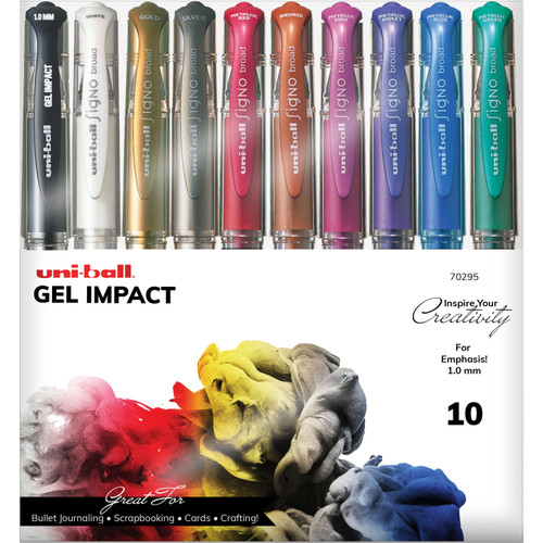 uniball 70295 Gel Impact Metallic Ink Pen