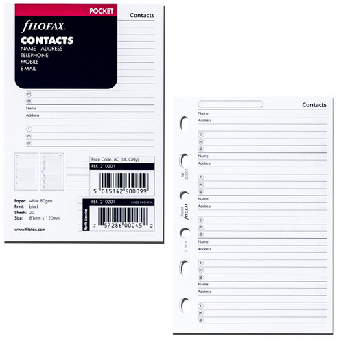 filofax-210201-pocket-size-contacts-refill-81mm-x-120-mm-pack-of-20-sheets filofax-210201-pocket-size-contacts-refill-81mm-x-120-mm-pack-of-20-sheets