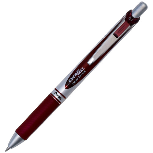 pentel-energel-rtx-bl77-bg-0.7mm-burgundy-gel-ink-rollerball-pen