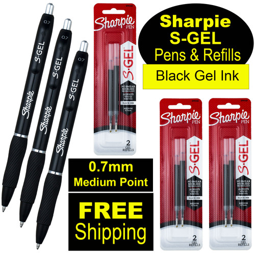 sharpie-s-gel-pen-0.7-2096159-black-3-pens-with-3-pk-refills-2096168