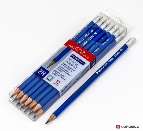 Staedtler Norica 13246 2H 132462HC12 Pre-Sharpened Pencils, Pack