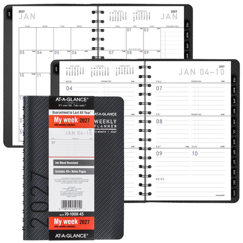 At-A-Glance 2027 70-100X-45 Weekly Monthly Planner