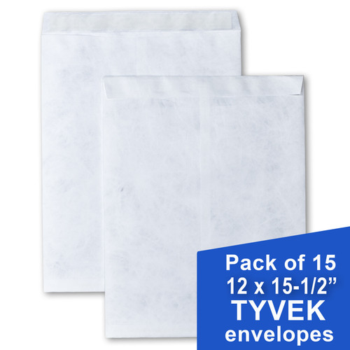 tyvek-envelopes-12-x-15-12-ty1215wh-white-self-seal-pack-of-15 tyvek-envelopes-12-x-15-12-ty1215wh-white-self-seal-pack-of-15