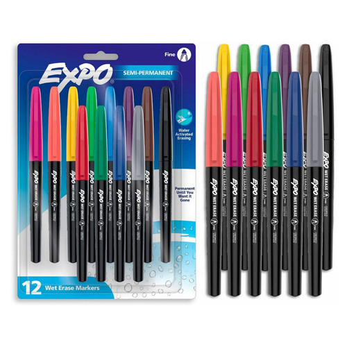 expo-wet-erase-markers-2211379-12-color-set-fine-tip expo-wet-erase-markers-2211379-12-color-set-fine-tip