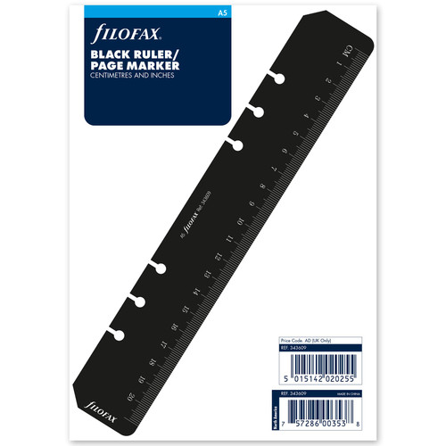 filofax-343609-black-ruler-page-marker-for-a5-size-diaries