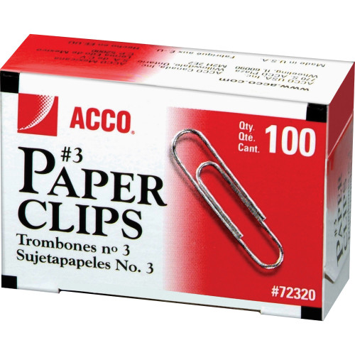 ACCO A7072320 Paper Clips