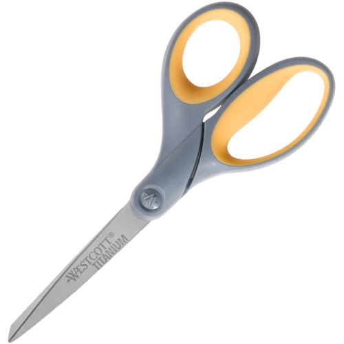 Westcott Scissors,8,Ttm,Nonstk,Gy 14910 