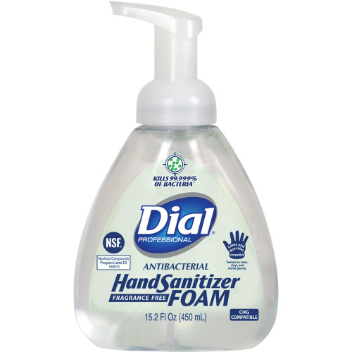Dial 06040 Antibacterial Hand Sanitizer Foam