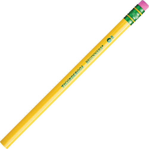 Ticonderoga 13308 Beginner Pencil with Eraser