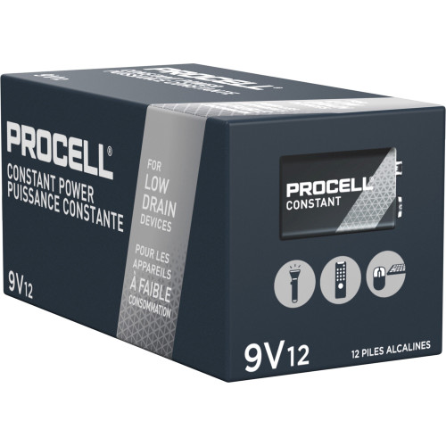 Duracell PC1604BKDCT PROCELL Alkaline 9V Batteries