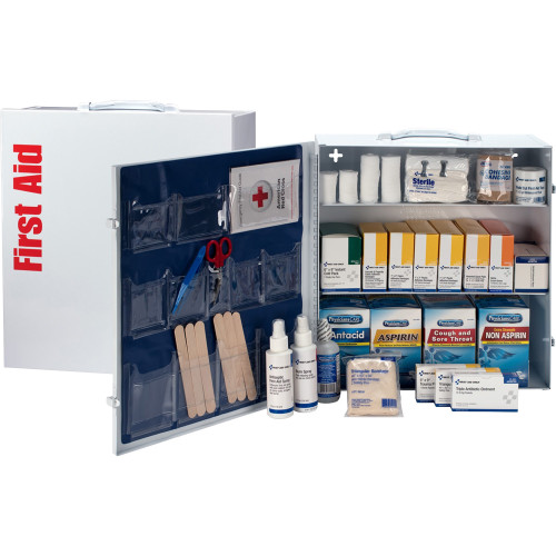 First Aid Only 247OP 3-shelf 100-person First Aid Kit