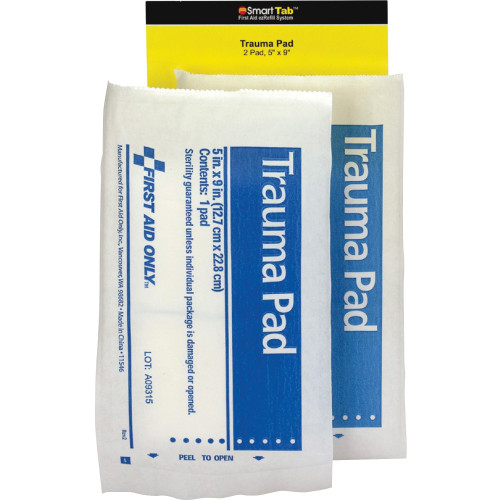 First Aid Only FAE-6024 SmartCompliance Refill Trauma Pads