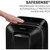 Fellowes 5015001 Powershred LX200 Micro Cut Shredder