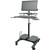 Kantek STS240 Sit/Stand Mobile Workstation