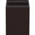 Lorell Essentials Espresso Hanging Pedestal - 2-Drawer