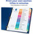 Avery 11143 Ready Index Custom TOC Binder Dividers