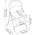 Lorell 62526 Padded Seat Folding Chairs