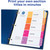 Avery 11187 Ready Index Custom TOC Binder Dividers