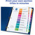 Avery 11188 Ready Index Custom TOC Binder Dividers