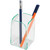 Lorell 80656 Acrylic Desktop Pencil Cup