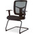 Lorell 86202 ErgoMesh Series Mesh Side Arm Guest Chair