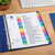 Avery 11832 A-Z Customizable Multicolor TOC Dividers