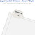 Avery LGTOCLTS Individual Legal Exhibit Dividers - Avery Style - Unpunched