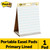 Post-it 563PRL Tabletop Easel Pad with Primary Lines