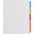 Avery 14434 Big Tab Printable White Label Dividers