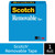 Scotch 811341296 Removable Magic Tape Roll