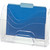 Officemate 22904 Clear Wave 2-way Desktop Organizer