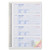 Rediform 8L808R Prestige Money Receipt Book