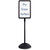 Safco 4117BL Write Way Dual-sided Directional Sign