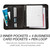 Samsill 15650 iPad Pocket Professional Zipper Binder