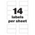 Avery 60537 PermaTrack Destructible Asset Tag Labels