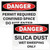 Avery 61553 Danger Header Printable Outdoor Vinyl Signs